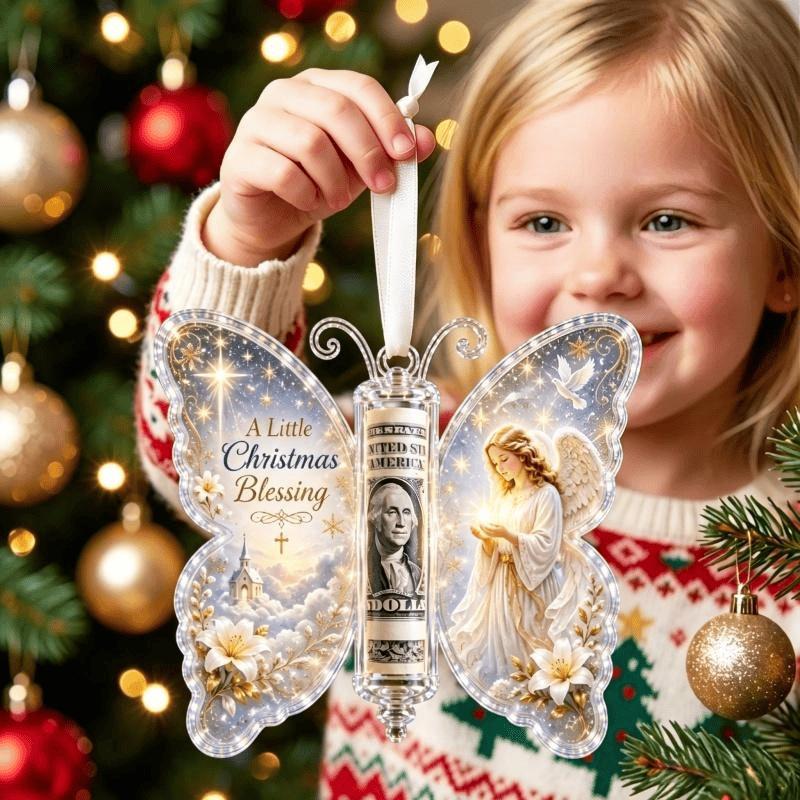 Christmas Cash Gift Ornament Money Holader Hanging Ornament Christmas Tree Pendants Xmas Tree Accessories New Year Gift