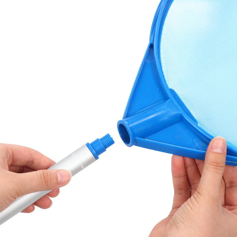 Swimming Pool Leaf Skimmer Pool Net Pool Cleaning Net 5 Section Swimming Pool Debris Cleaner Tool For Pool Pond  Tub Cleaning