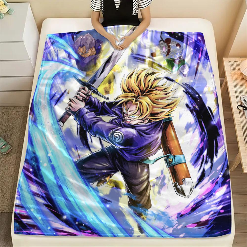 

Trunks Print Flannel Blanket, High quality Comfortable for All Seasons, Home Decor, Warmth and Comfort 80cm x 120cm