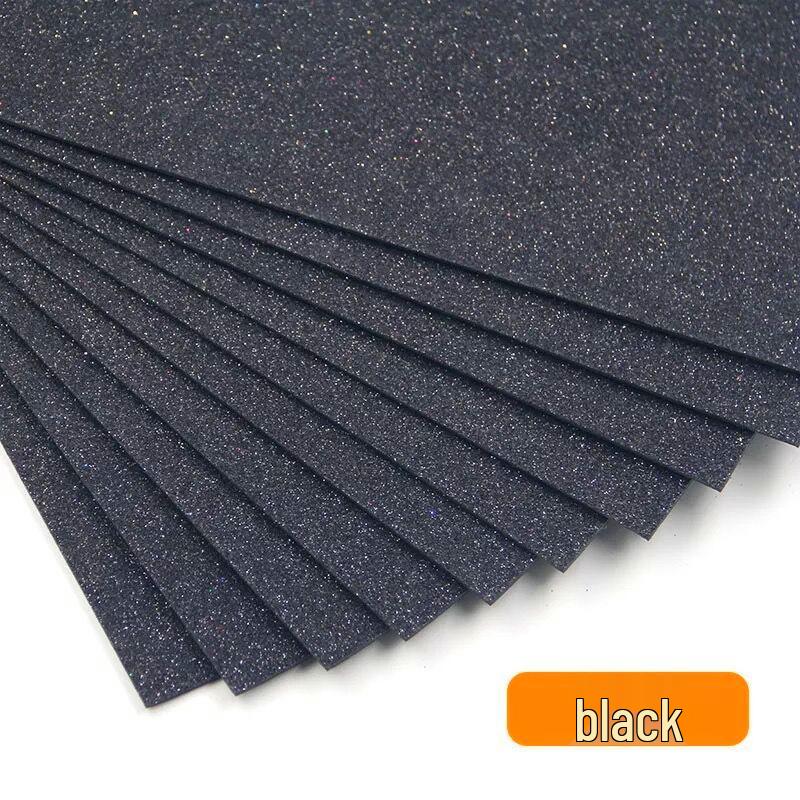 Glitter Self-Adhesive Foam Craft Paper for Kids