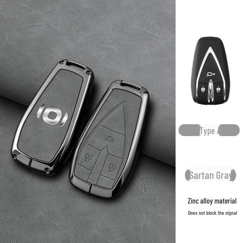 Changan Qiyuan A07 Key Cover with High-End Metal Buckle for Male and Female Models.