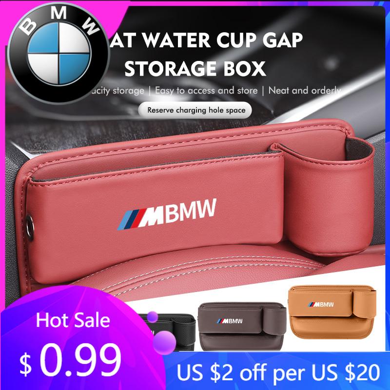 BAGP9 2026 Adesivo de Carro Caixa de Armazenamento Multifuncional para Fresta de Banco de Carro Bolso Acessórios Automotivos Para BMW E84 E87 E90 E91 E92 E93 F10 F20 F30 F40