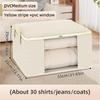 Large Capacity Storage Bag Dustproof Thickened Zipper Organizer Clothes Quilt Moving Sorting Bag Foldable Clothes Storage Bag