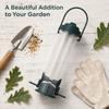 2 Sets Durable Hanging Finch Feeder Transparent Hanging Bird Feeder Wild Bird Feeder  Backyard