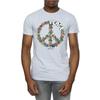 Woodstock Mens Floral Peace T-Shirt