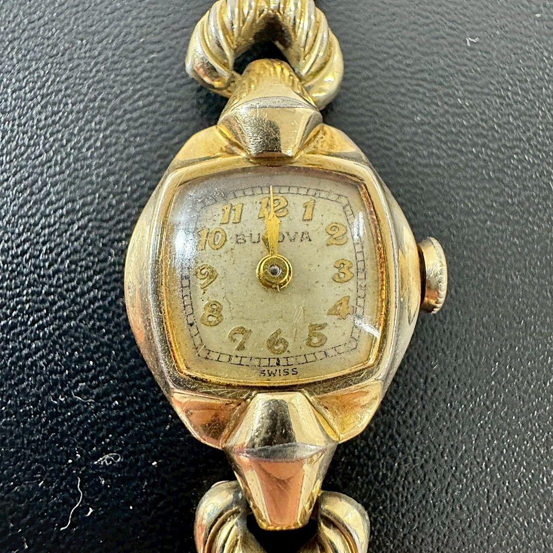 Used BUROVA Vintage ladies watch manual winding GP