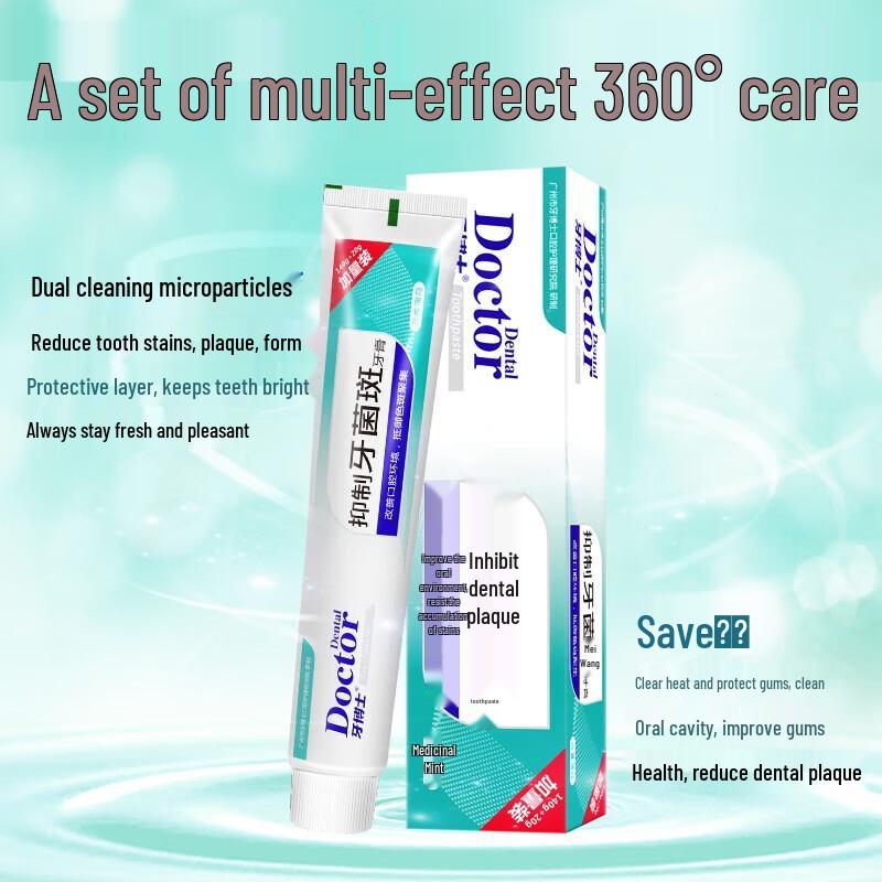 Dr. Tooth Plaque & Bad Breath Control Whitening Toothpaste