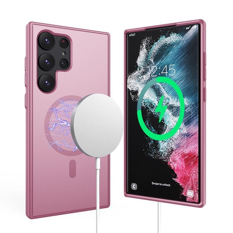 Applicable To Samsung S11ultra Matte Skin-sensitive Magnetic Mobile Phone Case S11u 2-in-1 Anti-drop Protective Case Amazon