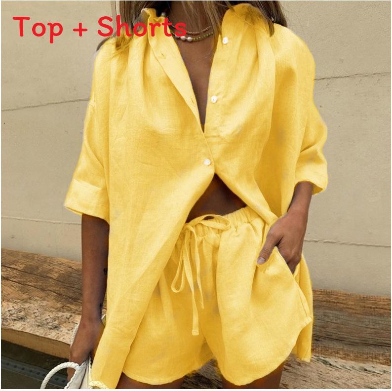 Womens Summer Casual Pants Set With Tie Detail For Office And Vacation
