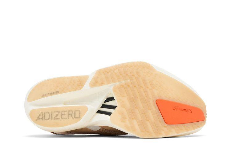 adidas Adizero Adios Pro 4 Chalk White Warm Sandstone Semi Impact Oran