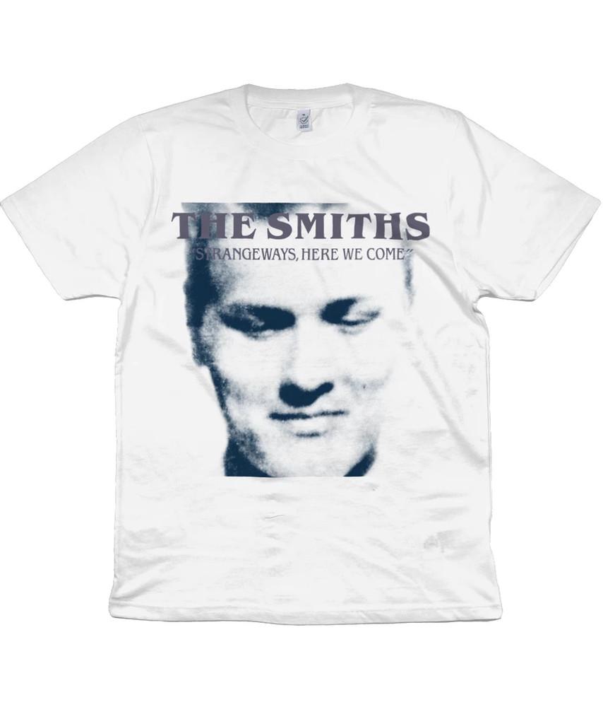 

The Smiths -Strangways, Here We Come -Silver and Blue -Organic T-Shirt- Back Print 4XL