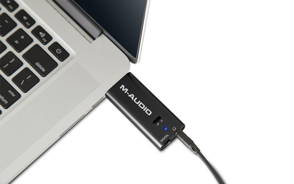 M-Audio USB-DAC, High-Resolution Audio Compatible, Digital-to-Analog Converter, Micro DAC 24192