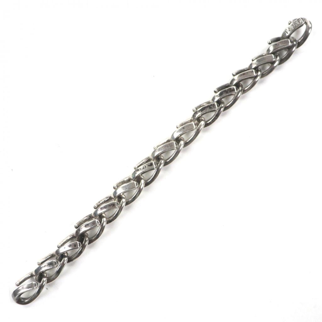 Excellent TIFFANY&Co. Bracelet Forge Large Link Silver 925 Mens Used