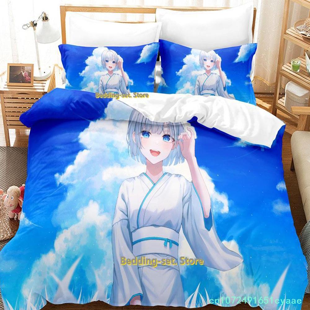 Nico Nico Singer Bedding Set Single Twin Full Queen King Size Bed Set Adult Kid Bedroom Duvetcover Sets Anime Parure De Lit Bed