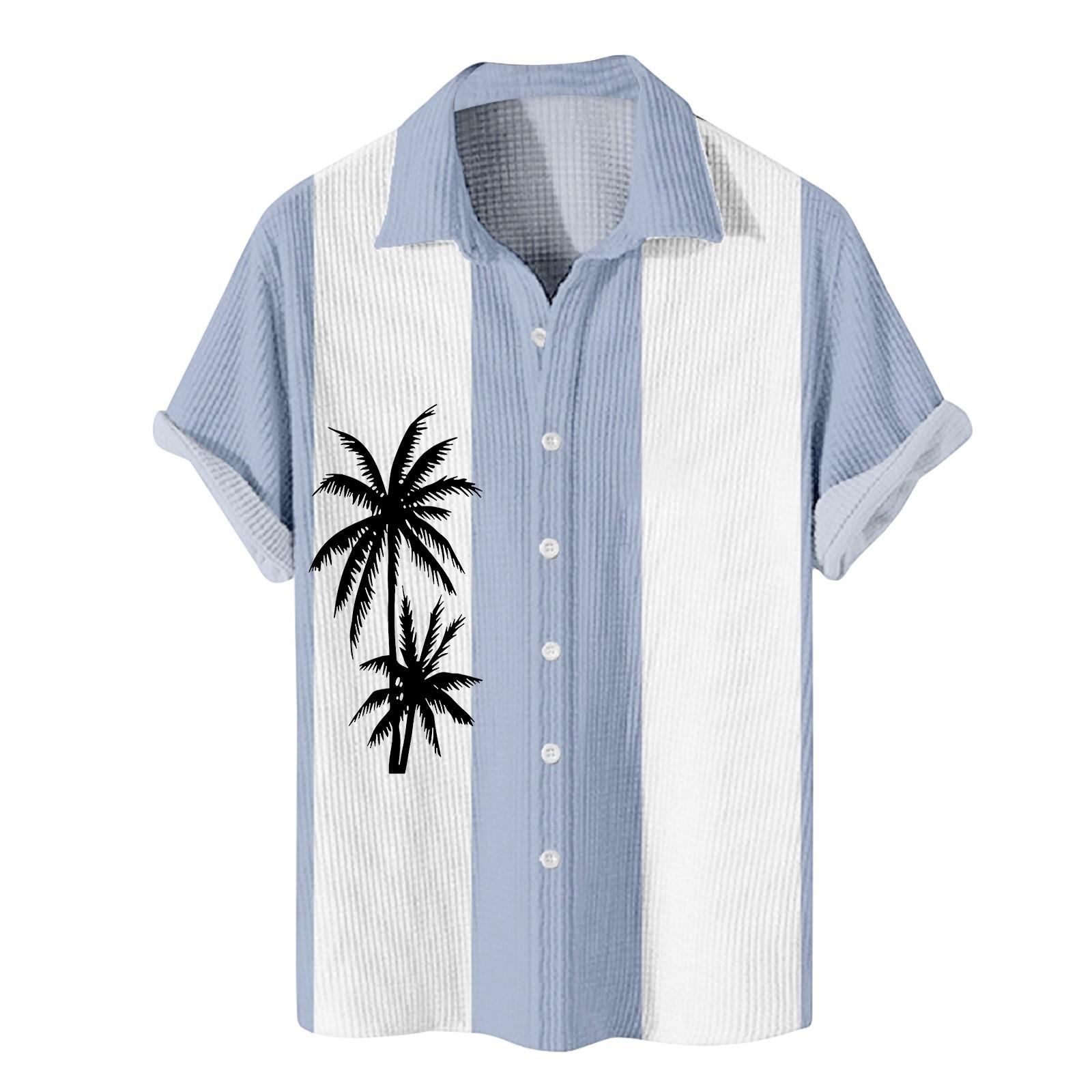 

Мужские гавайские рубашки с короткими рукавами и пуговицами с принтом. Мужские повседневные модные рубашки с короткими рукавами. XXXXXXL