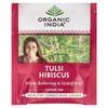 Organic India Tulsi Hibiscus Caffeine-Free Tea, 18 Tea Bags, 36g (1.27oz)