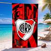 River Plate Quick-drying soft and absorbent beach towel—perfect for beach trips swimming outdoor camping and travel an essential beach item