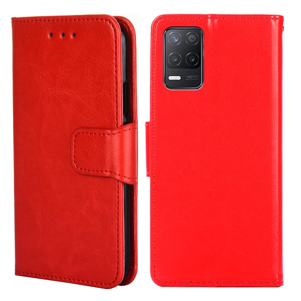 Retro Flip Wallet Case for Oppo Realme 6 8 Pro 8i C25Y C21Y C21 A54 A55 Reno 5Z 5F 5 Lite Cover Kožený fotorámeček Pouzdro na kartu Slot na kartu Telefon