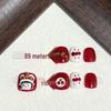 Year of the Dragon 3D Rhinestone Lion Dance Press-on Nails - Removable