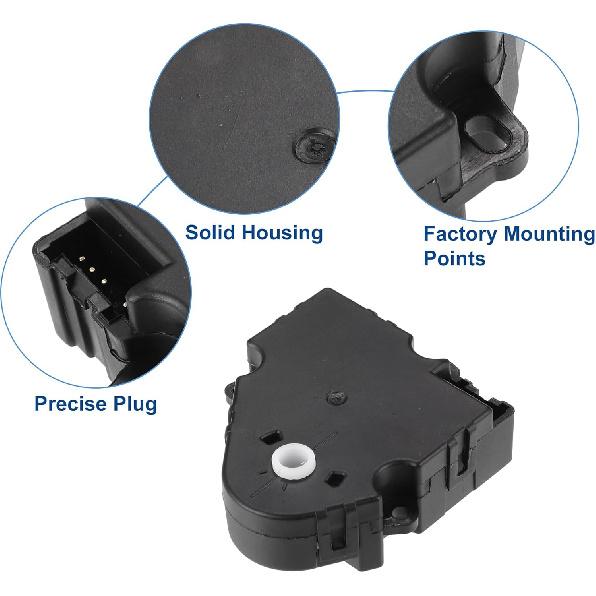 ACROPIX HVAC Blend Door Actuator Heater Air Door Actuator Motor Fit for Ford Fusion 2010-2012 for Lincoln MKZ 2010-2012 No.AE5Z19E616A - Pack of 2