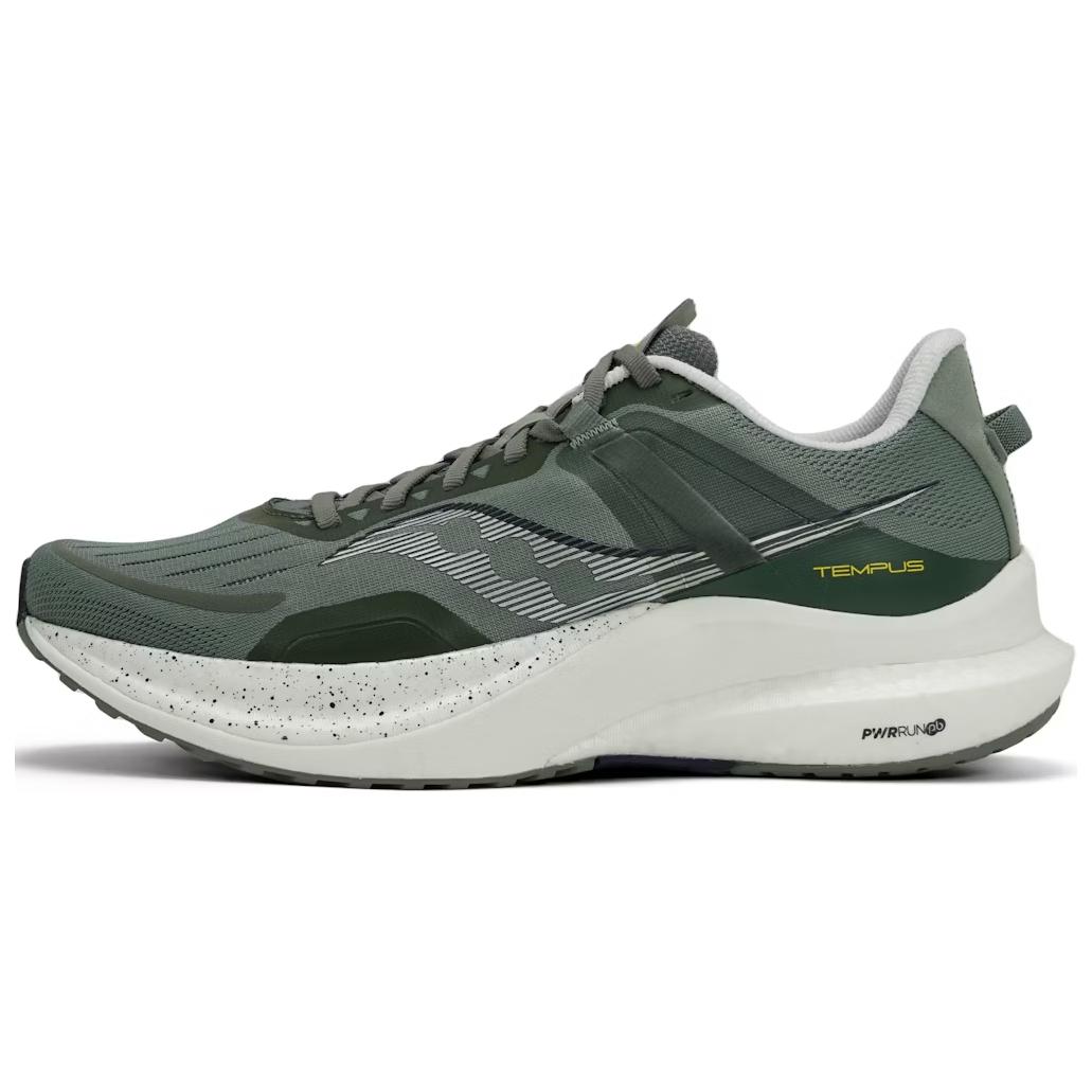

SAUCONY Tempus Удобные Амортизирующие Нескользящие Дышащие Низкие Кроссовки для Бега Мужские кроссовки для бега Серый S20720-110 40