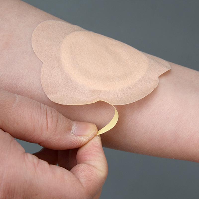 Adesivo Umbilical de Moxabustão Flor de Ameixeira Pediátrico Respirável