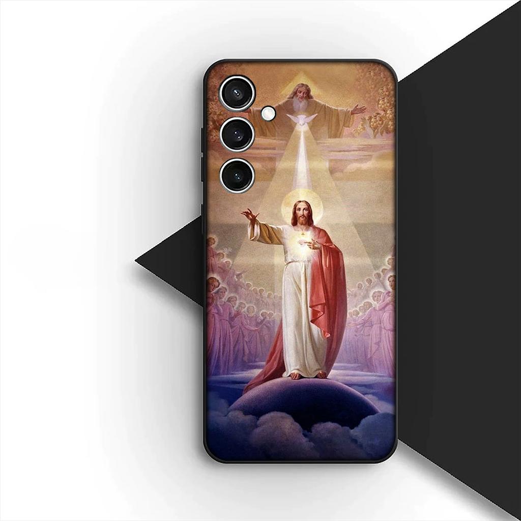 Jesus Christ God Christian Cross Cover for OPPO A80 A40 A18 A16 A17 A15 A38 A78 A79 A54 A57 A58 A60 4G 5G Coque Phone Case