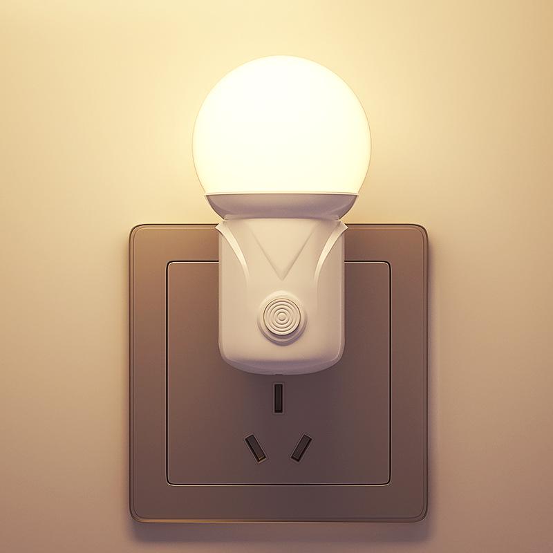 LED Night Light Plug-in: Eye-Friendly, Energy-Saving Lamp for Bedroom, Nursery, or Staircase