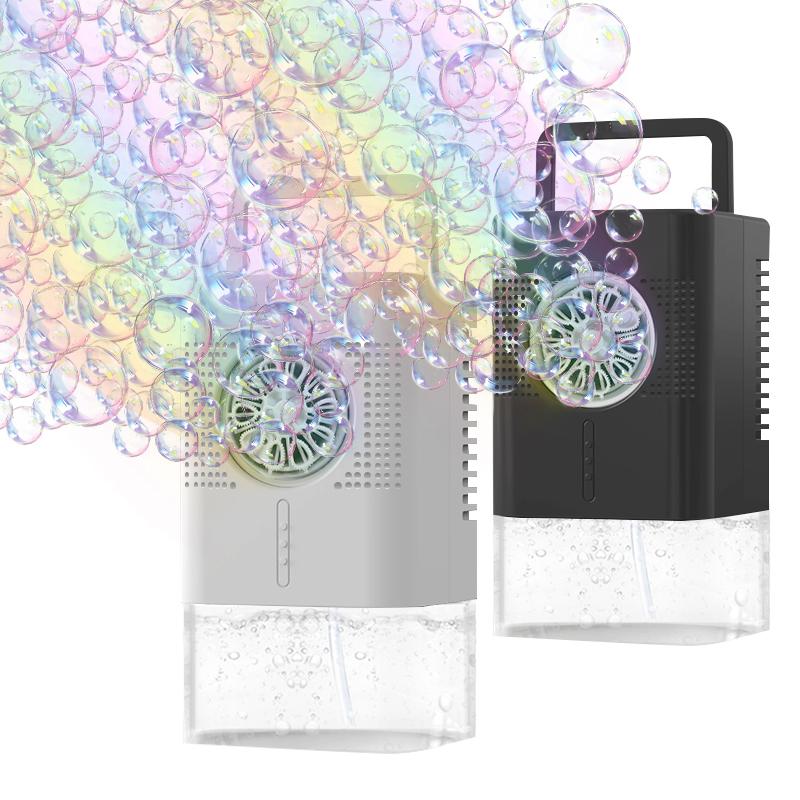 Bubble Machine Handheld Square Toy Children'S Girl Boy Toy Outdoor Battery Without Bubble Water Game