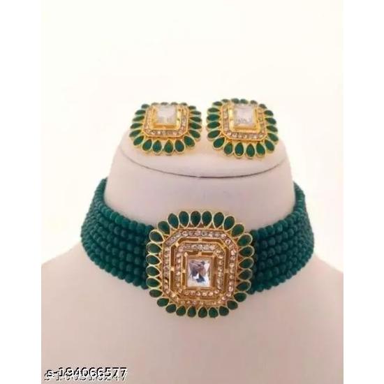 

Болливудская мода позолоченные колье и серьги из искусственного кундана с заклепками