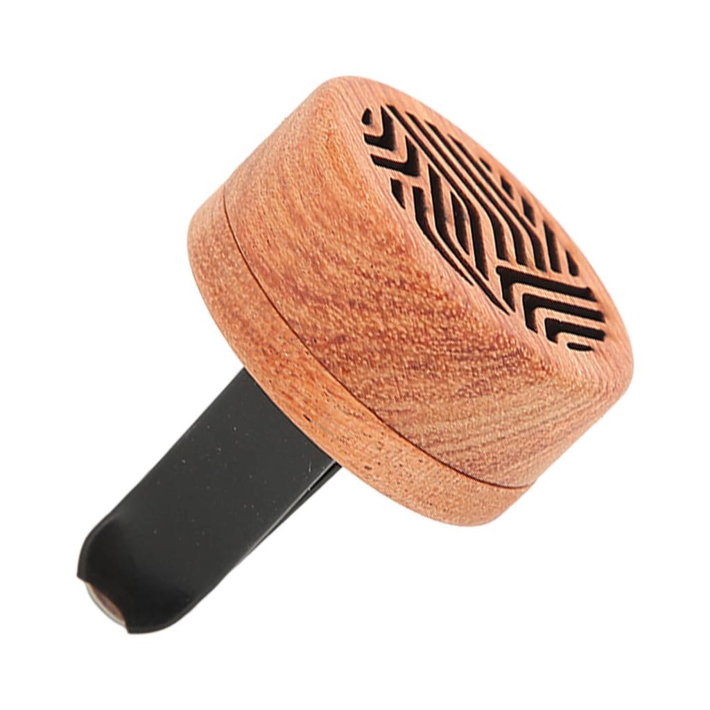 Car Essential Oil Diffusers Rosewood Fragrance Portable Mini Car Wood Diffuser with Volcanic Rock for Car Air Outlet