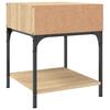 Nightstand Sonoma Oak 40x41x50 Cm Particleboard