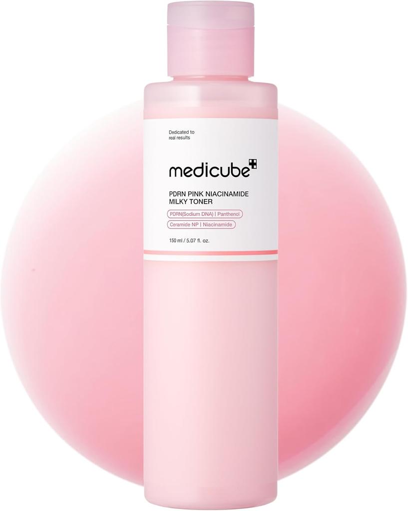 Medicube PDRN Růžový niacinamidový mléčný toner 150ml