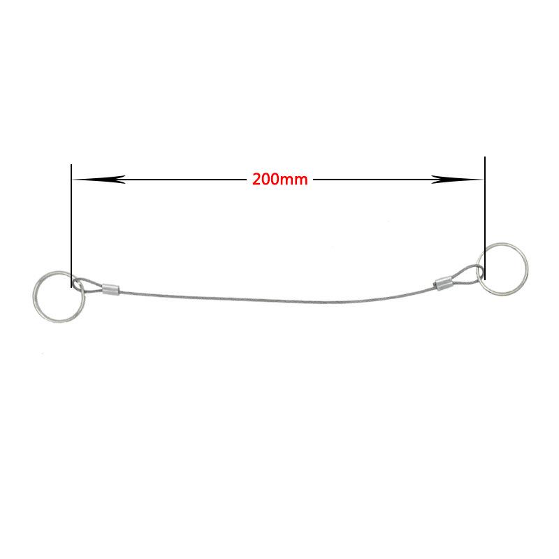 Прямоугольный шплинт из нержавеющей стали 304, фиксирующий и предохранительный пружинный штифт 2 мм-8 мм