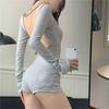 Dámské bezešvé body - Pružný slim střih pro vrstvení a tvarování postavy