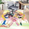 Sailor Moon Adventure Carpet For Playroom Bedroom Living Room Sofa Home Decorkids Game Area Rug Nonslip Floor Mat