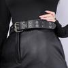 Women's Wide Belt Adjustable Black Denim Accessory Women's Gift Casual Versatile Valentine's Day Gift Party Outfit