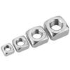 5/ 10/ 20/ 50pcs 304 Stainless Steel Square Nuts M3 M4 M5 M6 M8 M10 M12 Metric Nut DIN557