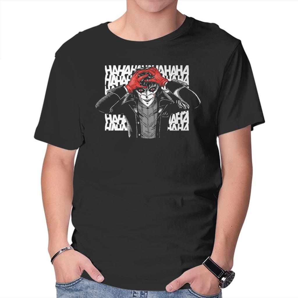 Unisex Crew Neck T-Shirt The Phantom Joke Graphic Short Sleeve Casual Tee