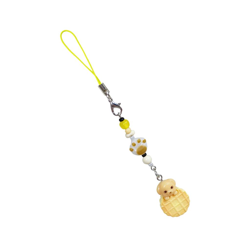 Cartoon Puppy Keychain Charm Resin Dogs Designs for Bag and Car Keys Phone Pendant Bag Pendant Present for Pet Lover