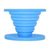 Collapsible Coffee Filter Funnel Heat Resistant Silicone Coffee Funnel Portable Coffee Brewing
