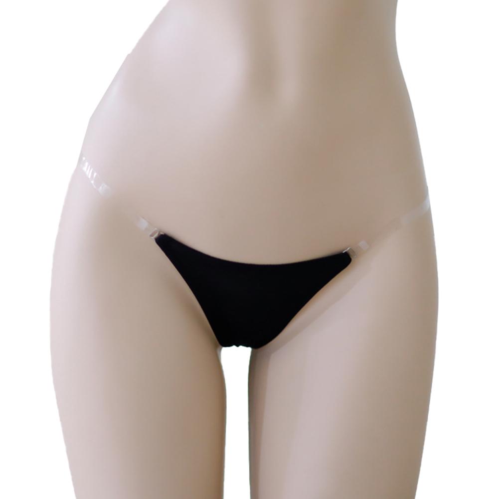 Adjustable Waisted Thongs G String Ice Silk Lingerie Low-Rise