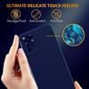 Coque - E.F.CONNECTION - pour Xiaomi Mi 11 Pro - Silicone Bleu Marine - Anti-choc - 2 Vitres Verre Trempé