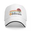 Bitcoin Cryptocurrency Art My Retirement Plan Dad Hats Pure Color Womens Hat Sunprotection Baseball Caps Peaked Cap
