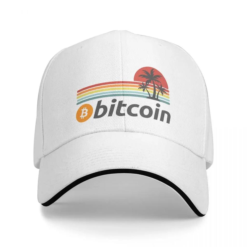 Bitcoin Cryptocurrency Art My Retirement Plan Dad Hats Pure Color Womens Hat Sunprotection Baseball Caps Peaked Cap