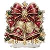 Indoor Winter Holiday Decorations Christmas Faux Diamond Painting Tabletop Ornaments, Beginner-Friendly DIY Acrylic Rhinestone Art Decor Craft