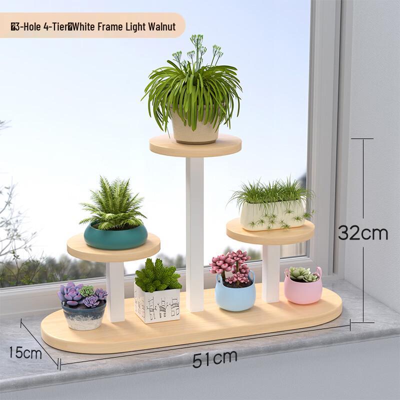 European Style Wrought Iron Multi-tier Plant Shelf