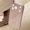 Floral Korean Ins Gentle Cream Pink Cute Versatile Phone Case for iPhone 17promax 17pro 13 14 15 16 Pro Max Little Flower Cover