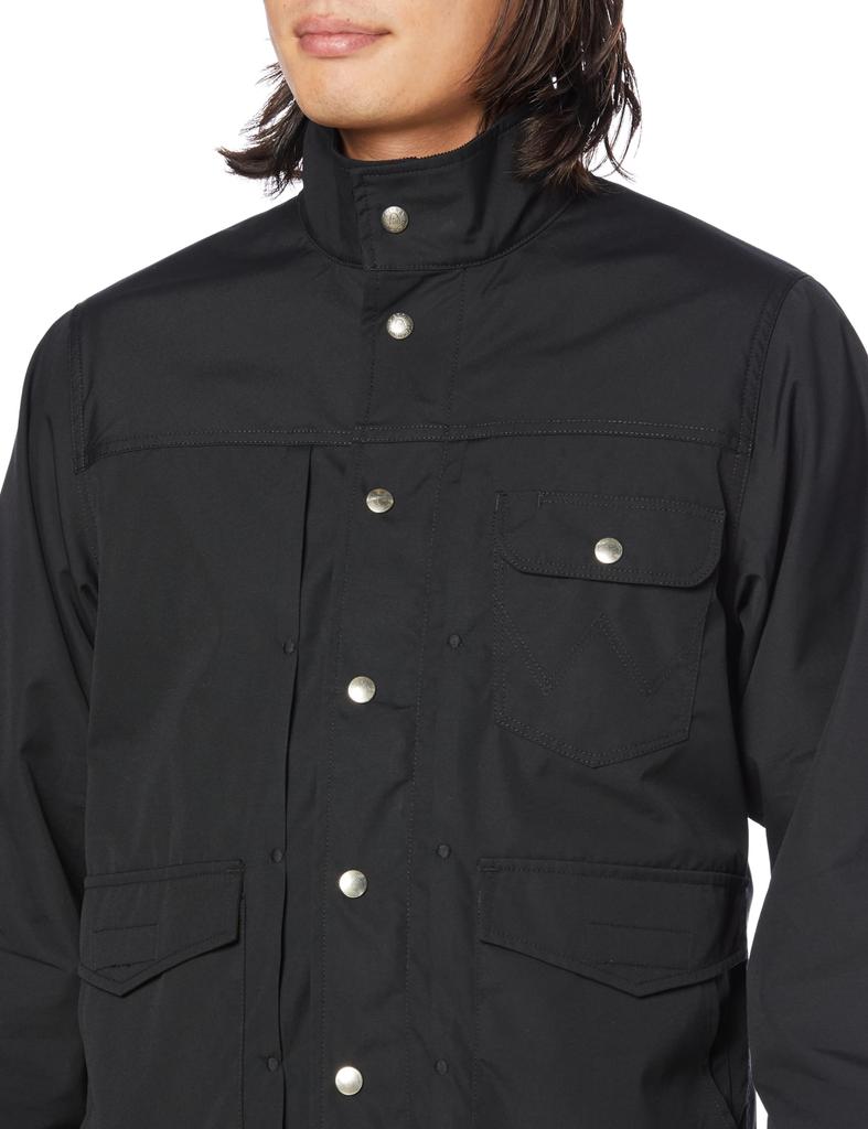 Outerwear Sierra Design Paramint Jacket Black [Wrangler] [Collaboration] Men's
