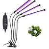 USB LED Plant Lamp Full Spectrum 3 Timer Setting 24W for Home Office Indoor Garden Desk Flowering Plants